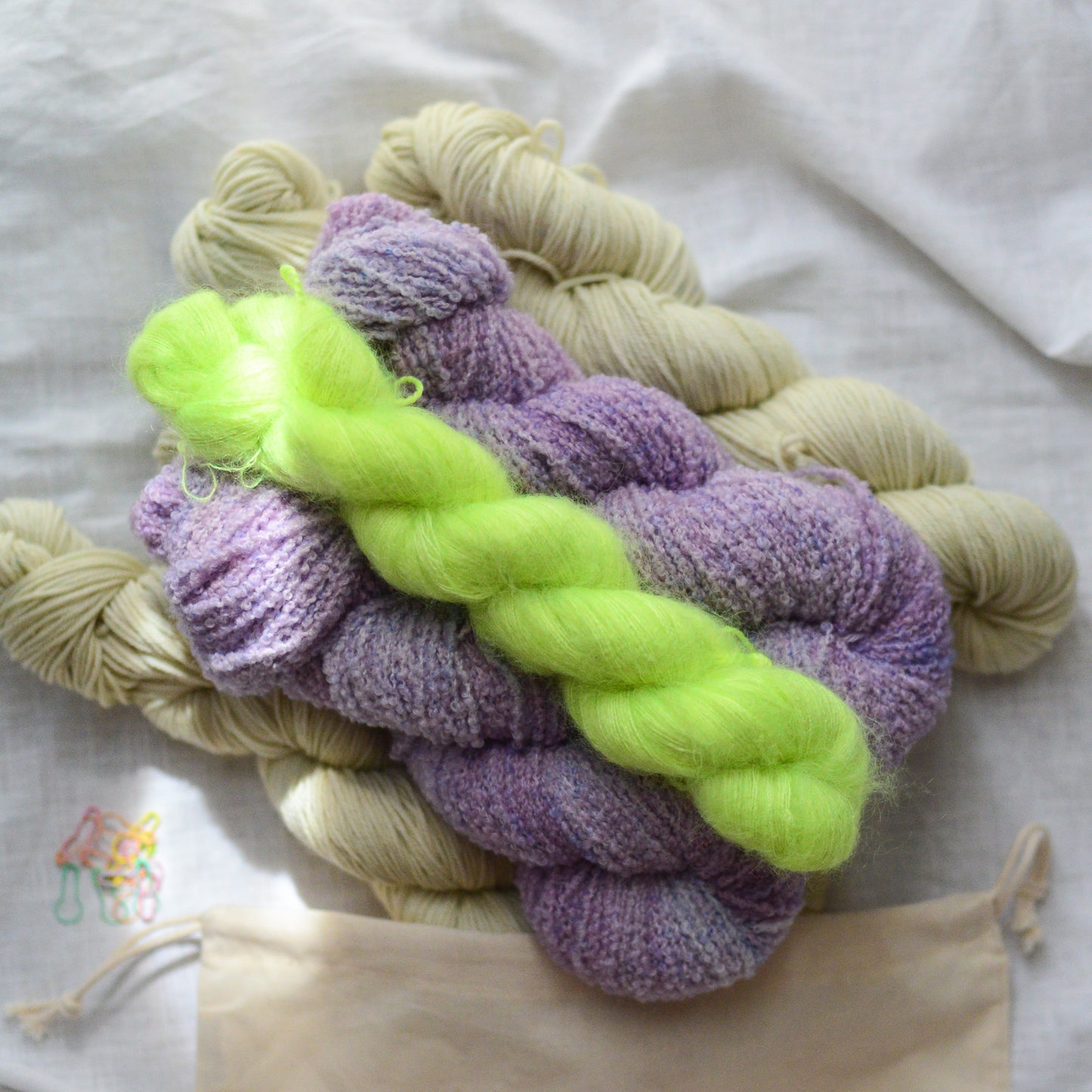 Stephanie Pan x BKD Yarn KIT: Algorithmic Diva Bollero Knitting Pattern and Yarn