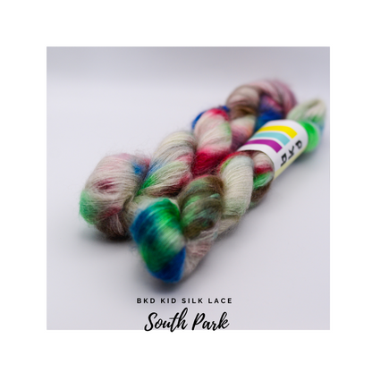 BKD Kid Silk Yarn, Mohair Silk Yarn, Hand Dyed in Berlin