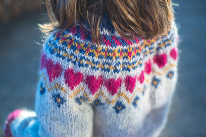 Lopapeysa Knitting Pattern, Icelandic Sweater "Zoe"